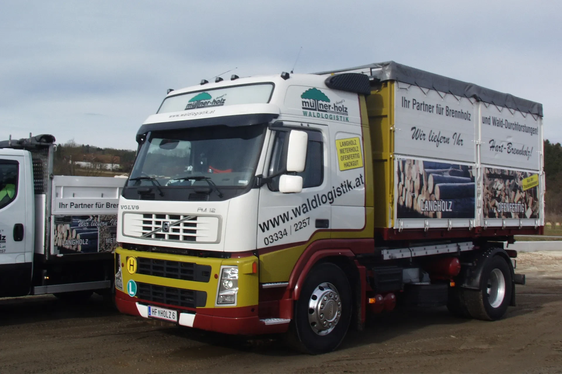 LKW-Waldlogistik